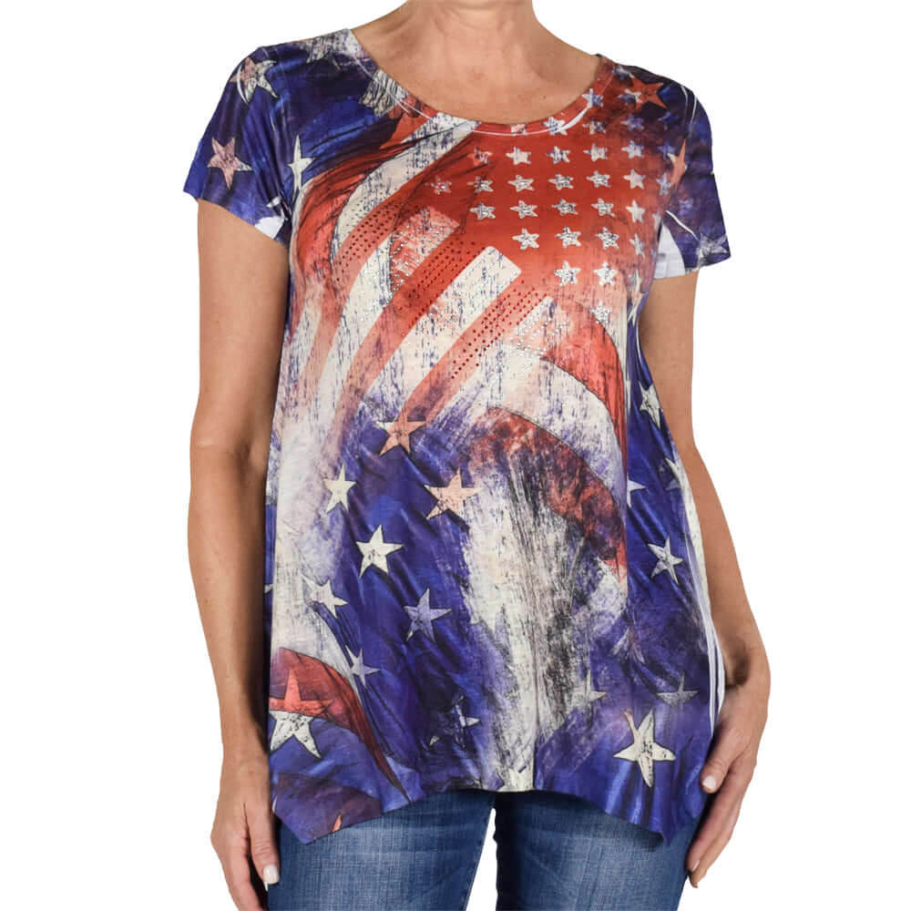 ladies patriotic blouses