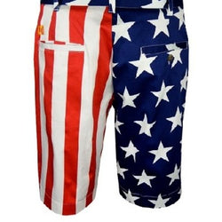Mens Patriotic American Flag Pants and Shorts