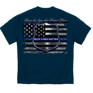 Blue Lives Matter Law Enforcement Men's 