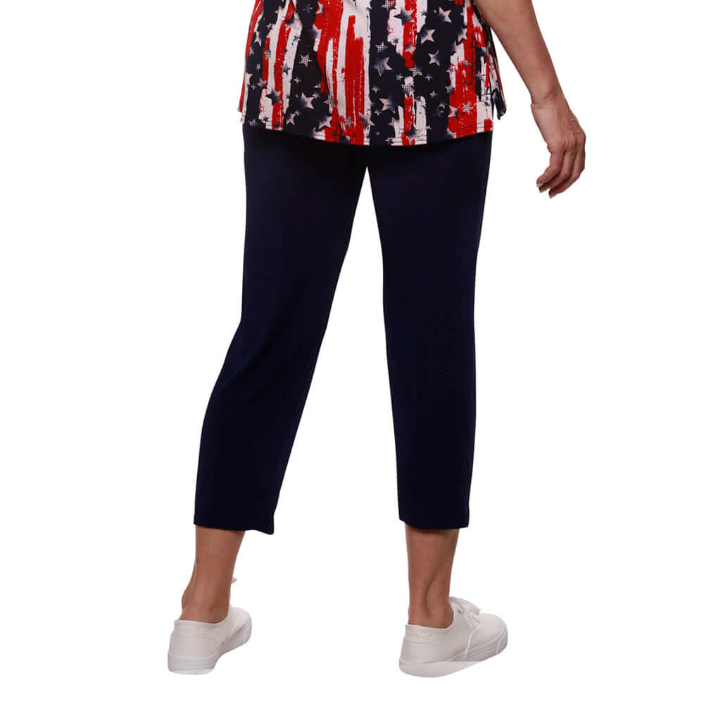 Women's Made in USA Stretchy Capri Pant – The Flag Shirt