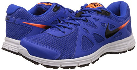 nike revolution 2 mens running shoes orange blue