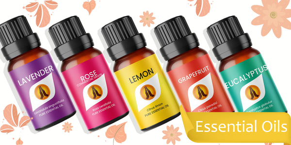 spring essential oils collection