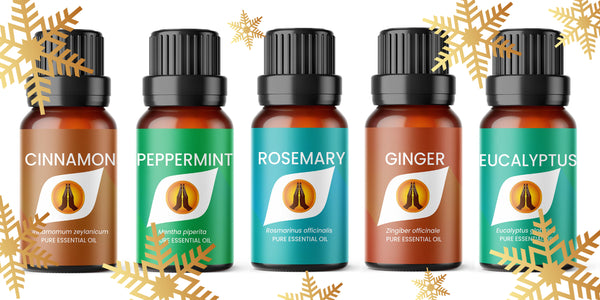 winter popular essential oils collection
