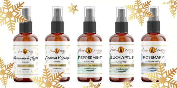 Winter Essential & Fragrance Oil Sprays Collection - Elevate Your Routine Today