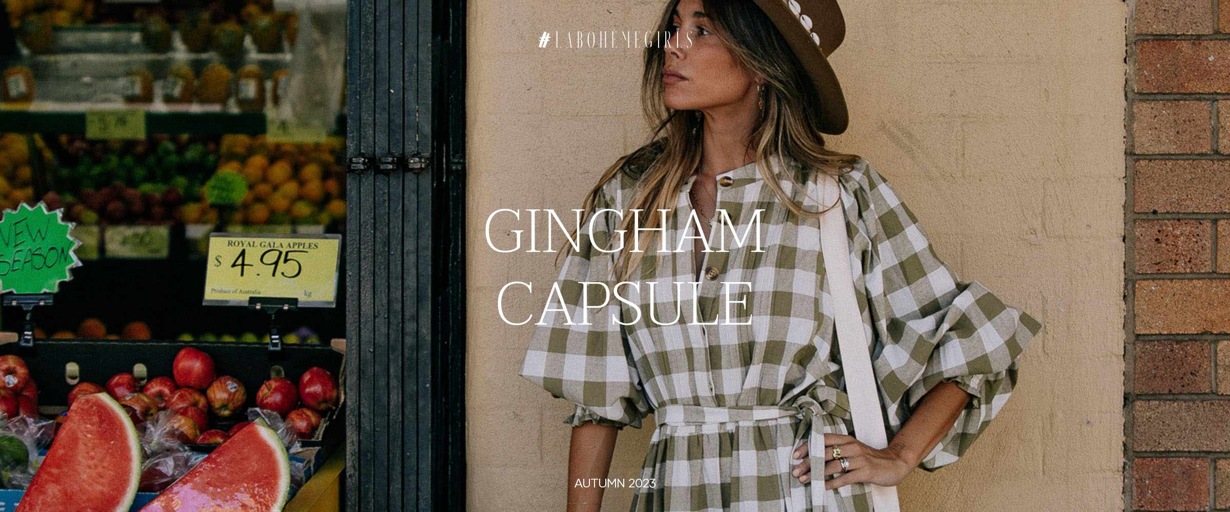 La Boheme - Gingham Capsule - Autumn 2023