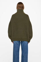 Anine Bing Sydney Sweater Olive