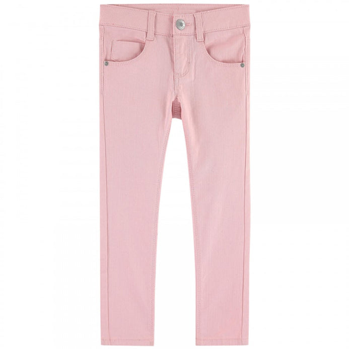 pale pink jeans