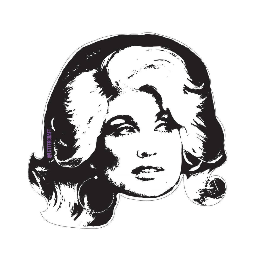 Dolly Parton Sticker – Moonbow Mercantile