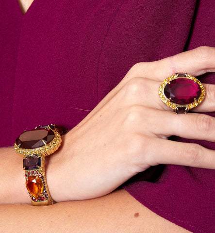 Heidi Daus statement ring