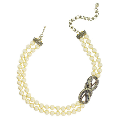 Heidi Daus®"Knot Now" Beaded Crystal knot Necklace - Heidi Daus®