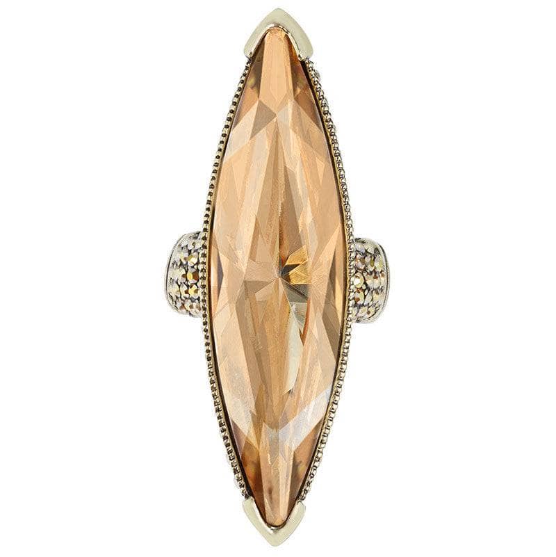 Image of HEIDI DAUS"Fabulous Feng Shui" Oversized Crystal Statement Ring