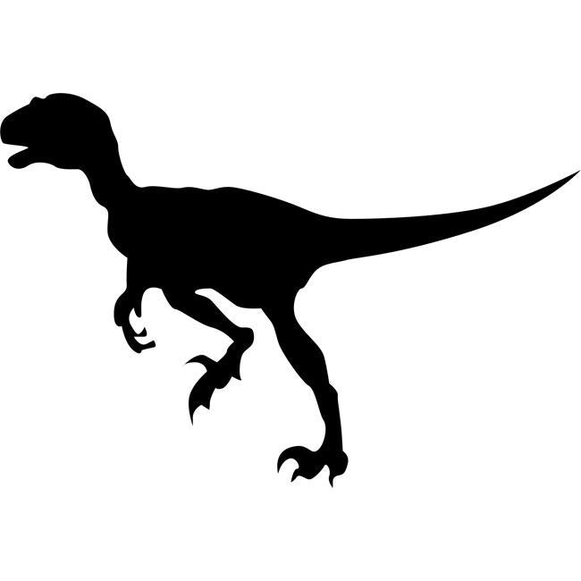 deinonychus dinosaur stencil