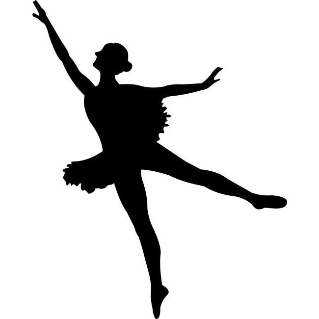 En Pointe Ballet Stencil