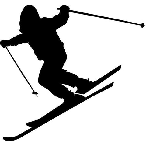 Skiing Craft Stencils