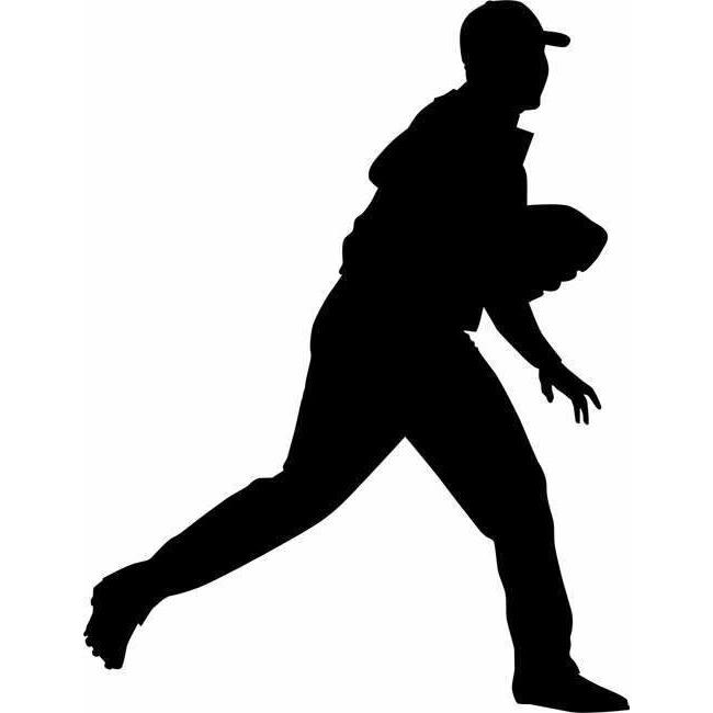 Baseball Player Stencils for Crafts
