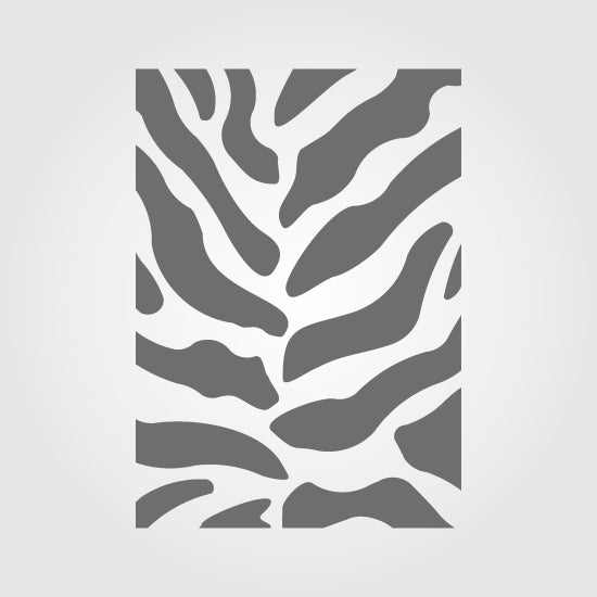 Zebra Print Craft Stencil