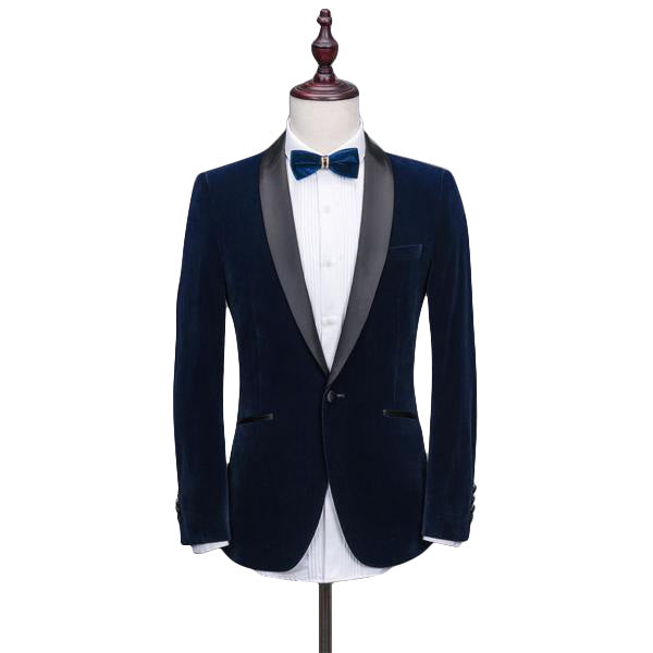 Midnight Blue Velvet Tuxedo – Comerford's Custom Clothing