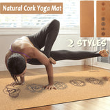 SagaCork™ 7-Chakra Non-Slip Yoga Mat