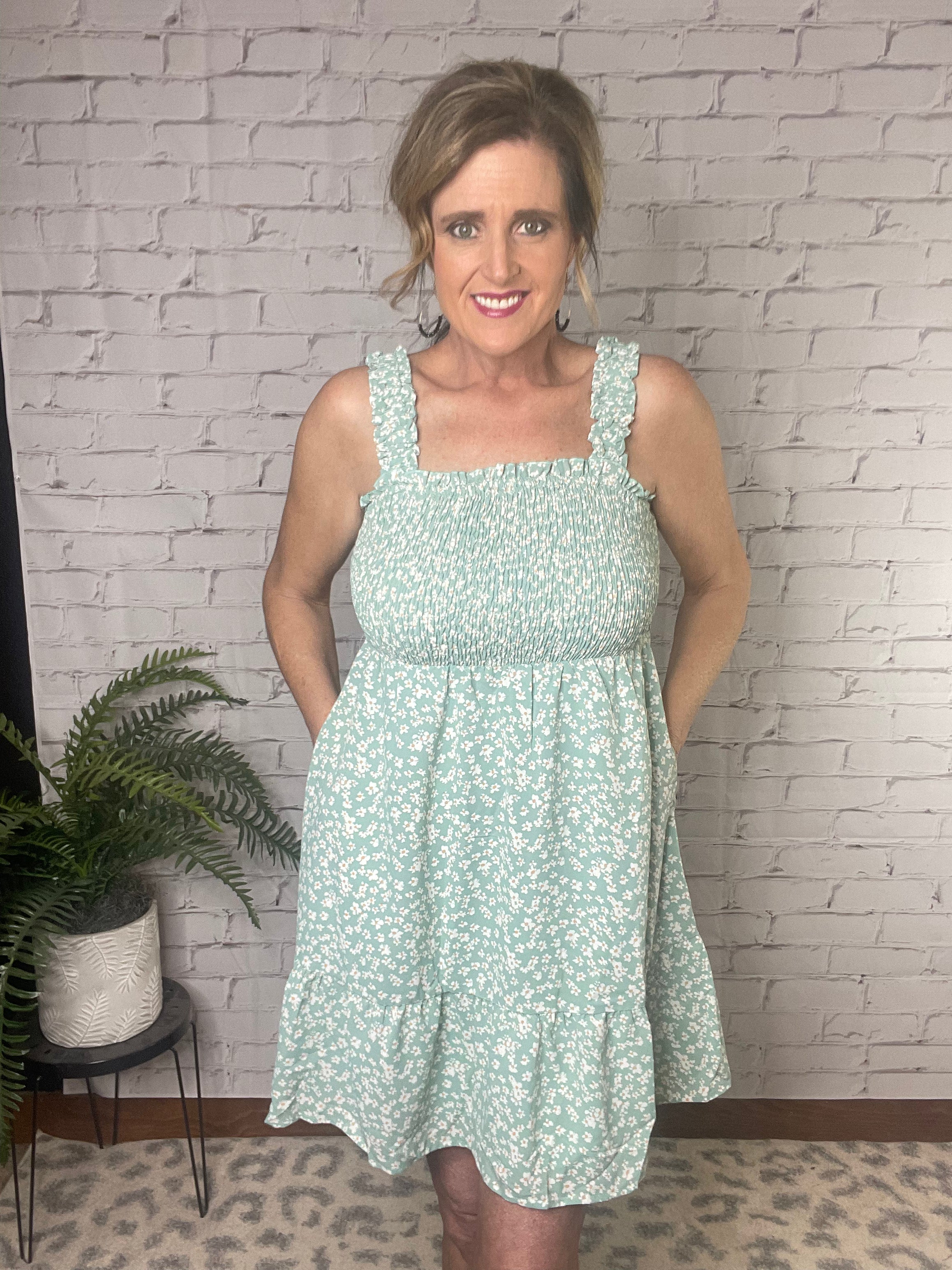 Springtime Daisy Dress