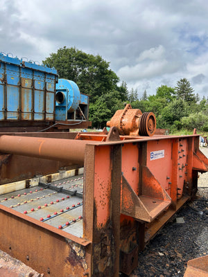 Tabor 7x12 Single Deck Horizontal Dewatering Screen - Used unit #3 - Iron City Supply