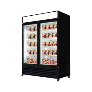 NUUWAI 36l 50l 60l 12v Double Zone Mini Réfrigérateur/Congélateur
