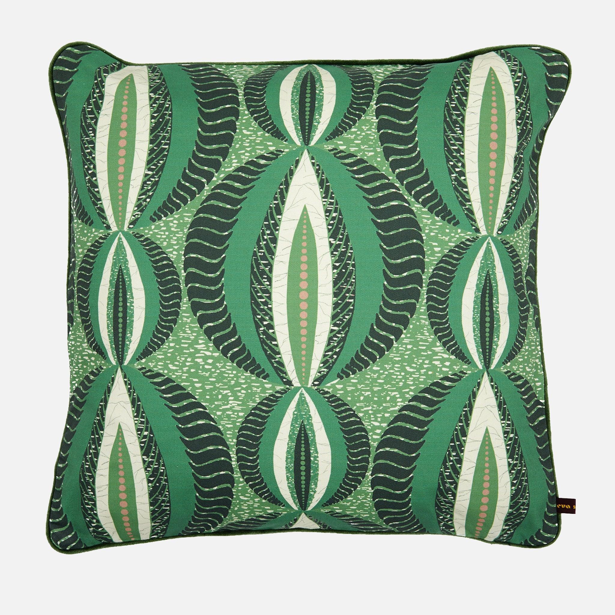 Image of Ijoba Modern Green Throw Pillow