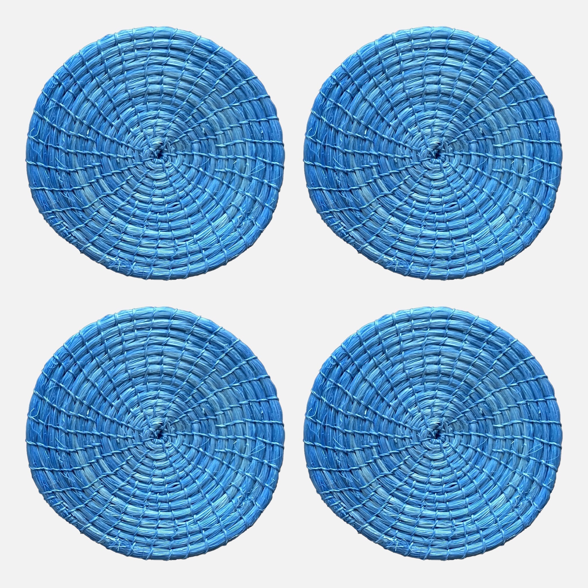 Image of Light Blue Coasters 4 Set