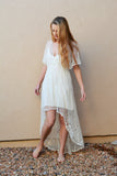 Desert Wanderer Lace Dress - Off White