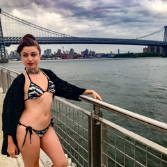 Zebra Bikini Swimsuit