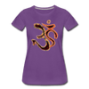 Image of Women’s Aum T-Shirt - purple