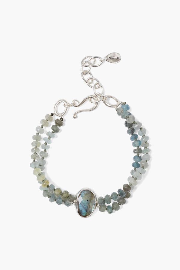 Natural Aquamarine Bracelet, March Birthstone Raw Stone Jewellery -  AliExpress