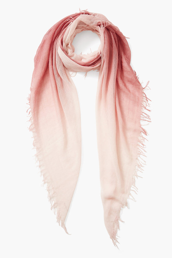 and Chan Silk Luu Scarf Cashmere Dusty Rose – Floral