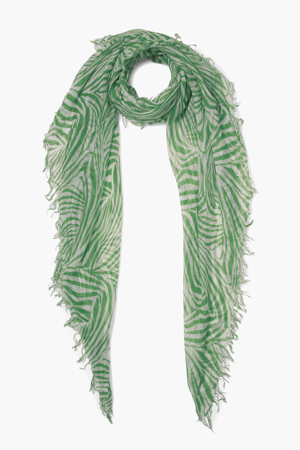 Green Tiger & Leopard Animal Print Scarf – lusciousscarves