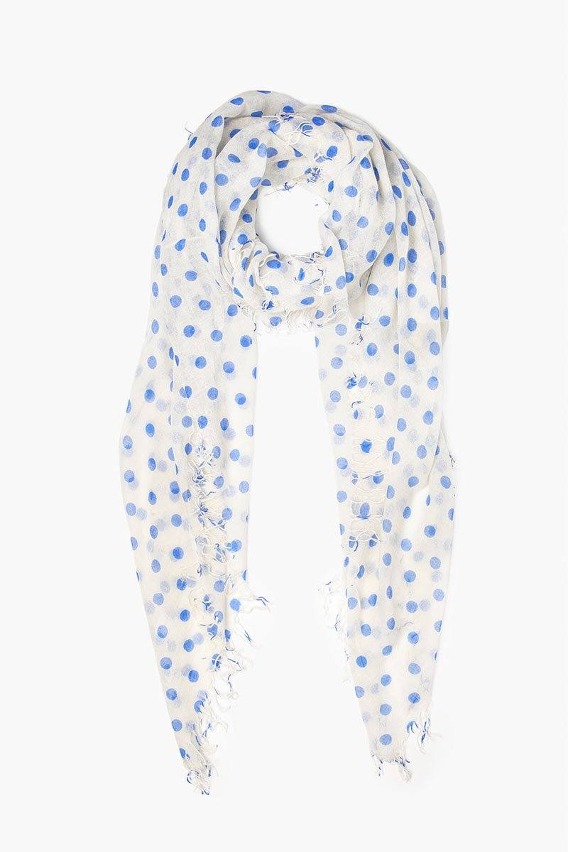 polka dot scarf