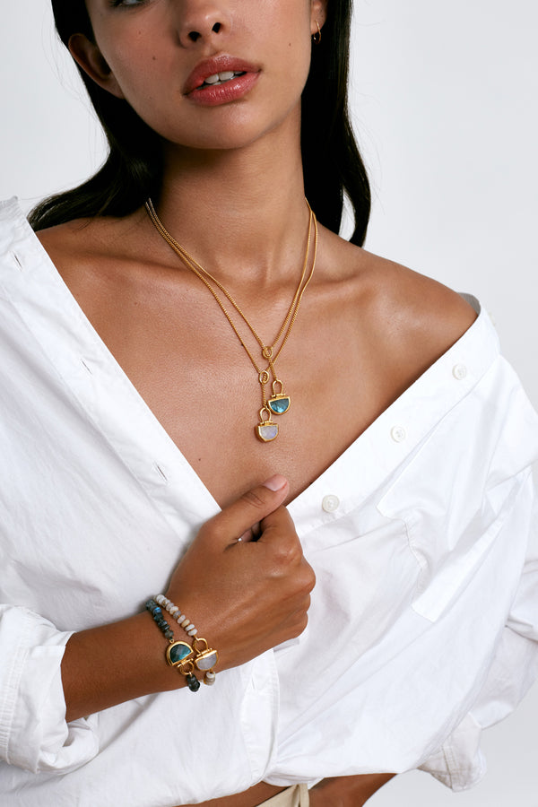 Labradorite Mix Voyage Necklace – Chan Luu