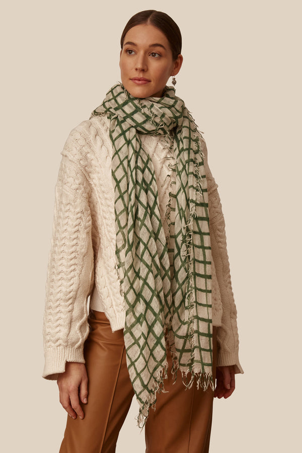 Marigold Free Bird Cashmere and Silk Scarf – Chan Luu