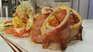 Chuletas de cerdo rellenas de amarillos y longaniza – TIENDA EDGARDO NOEL