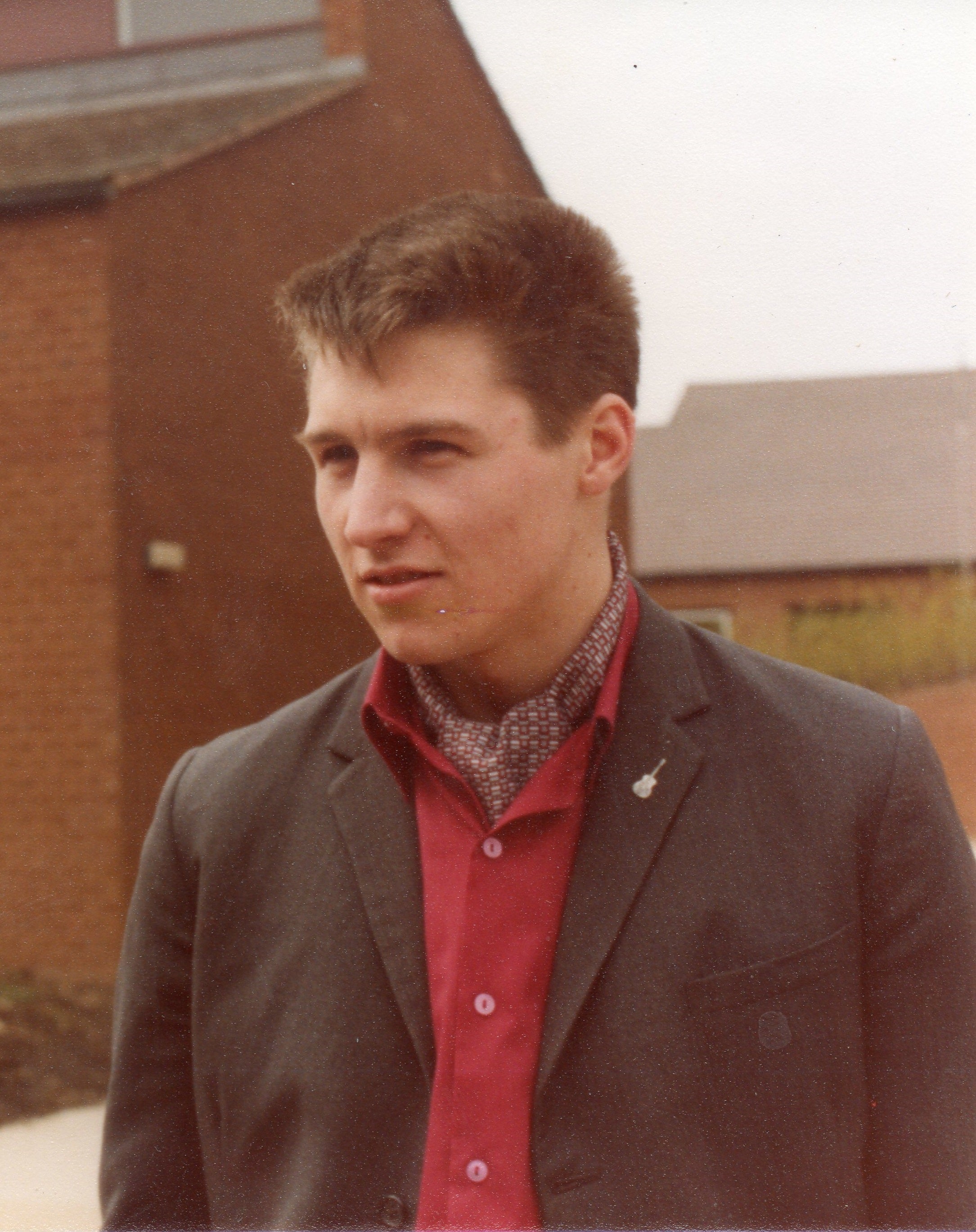 Sean Longden in a Suit Young