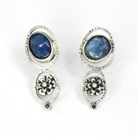 Winter Blues earrings by Vickie Hallmark