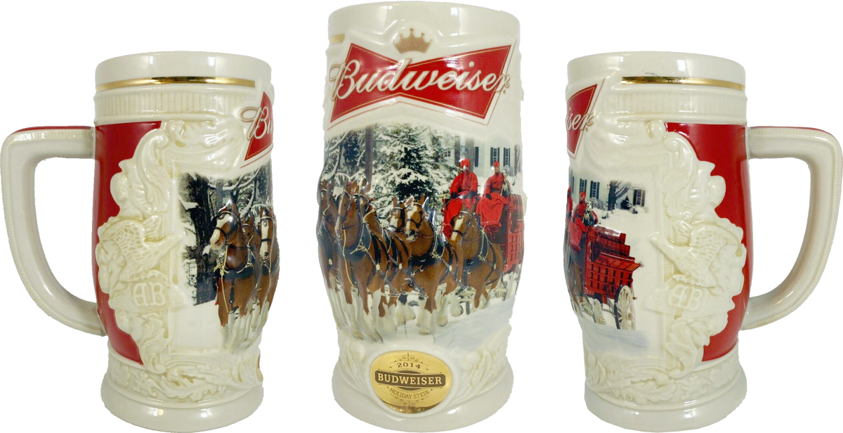 2014 Budweiser Holiday Stein EP Bud Store