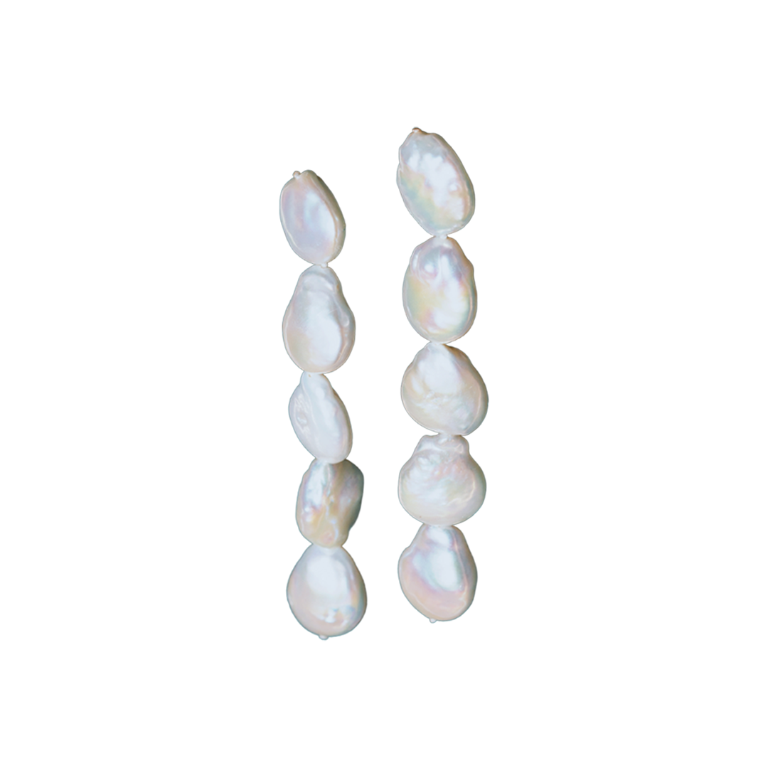 Eye Candy Small Pearl Drop Earrings - Adore Adorn product image