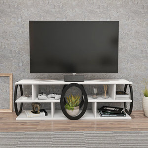 Fale 55 inch Wide TV Stand Media Console for TVs up to 60 inch - Decorotika - 60 Inch Tv Console