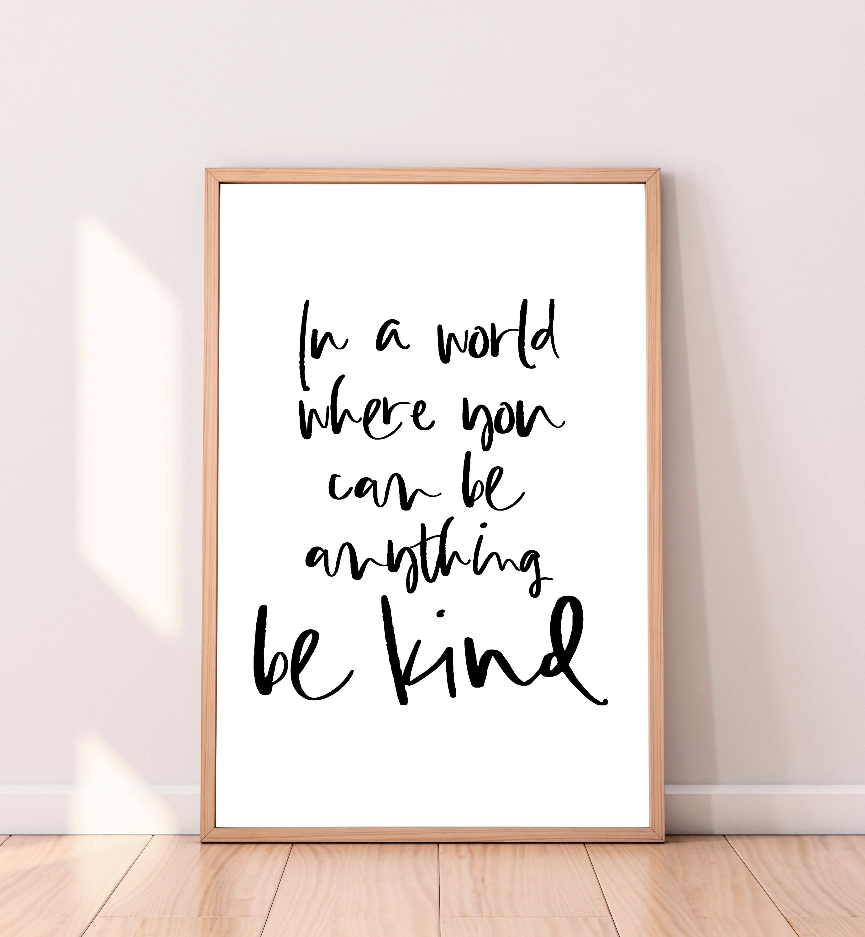 Be Kind Print – My Pretty Print