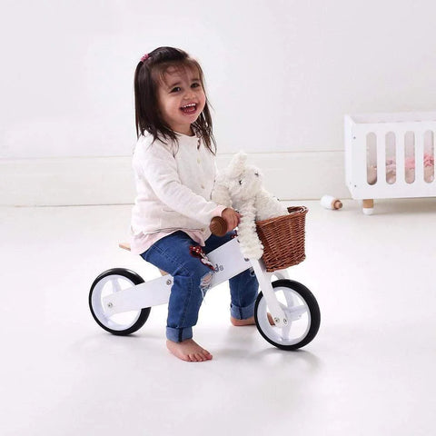2 in 1 Toddler Mini Trike with Wicker Basket