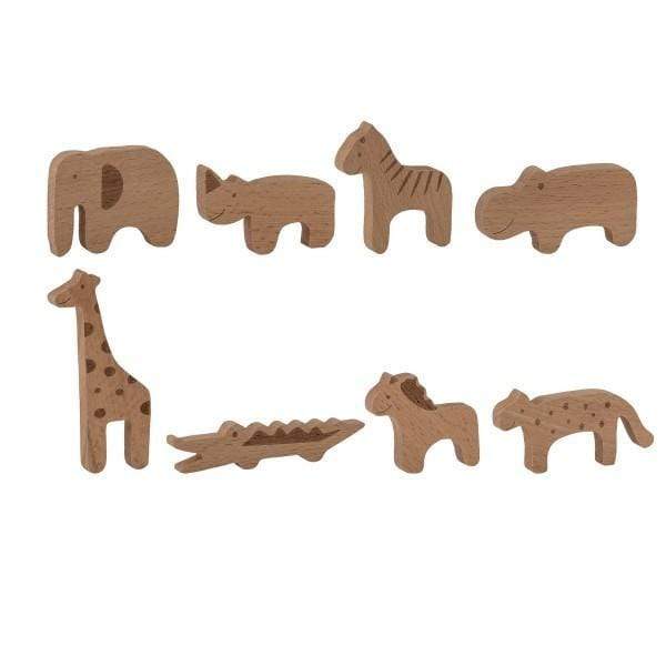 wooden animals