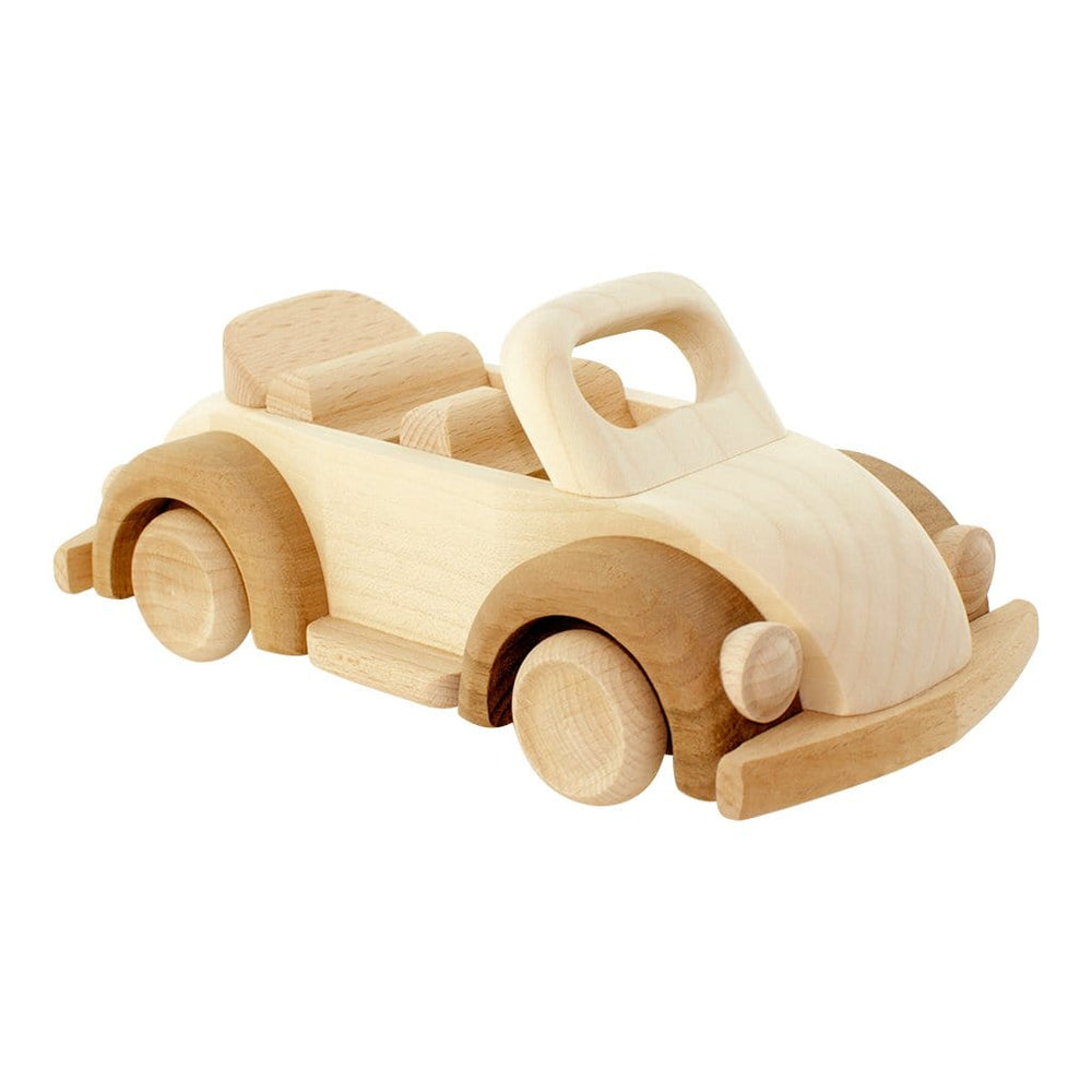 wooden beetle car