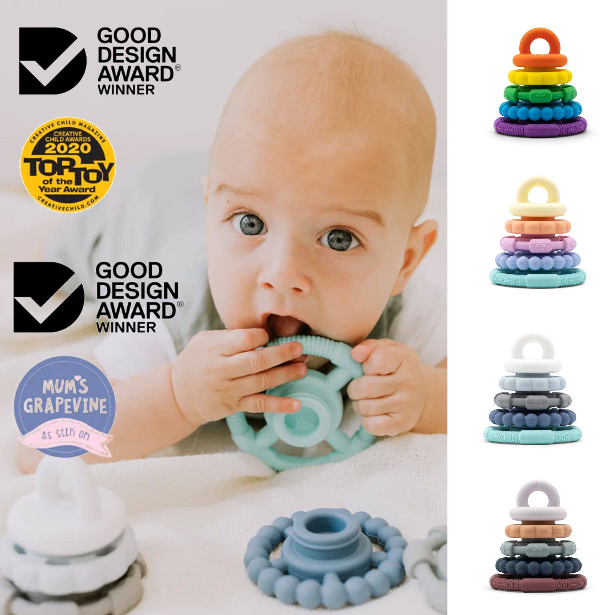 Award Winning Baby Teething Toys & Bath Toys