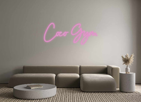 Custom Neon: Coco Gym - NeonSignly.com