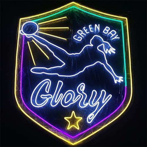 Green Bay Glory Neon Sign