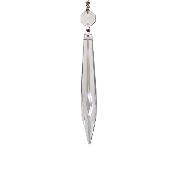 Clear Icicle Glass Crystals – Cristalier Crystals
